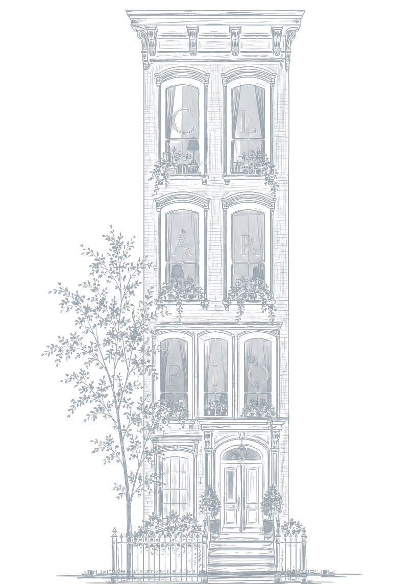 Clareio Brooklyn townhouse illustration